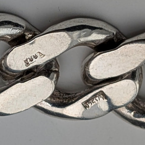 復古純銀 kihei 鍊式手鍊 32 克